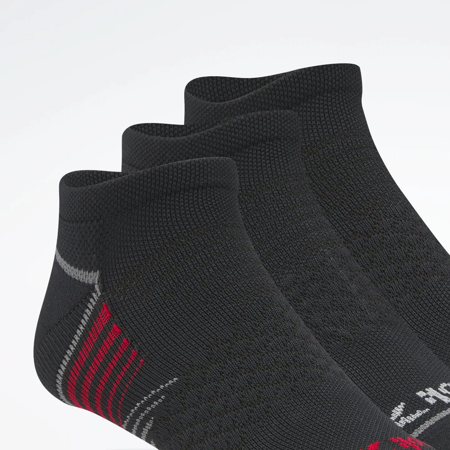 Reebok Accessoires Herren Performance-Nylon-Socken im Low-Cut-Schnitt, 3 Paar