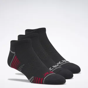 Reebok Accessoires Herren Performance-Nylon-Socken im Low-Cut-Schnitt, 3 Paar