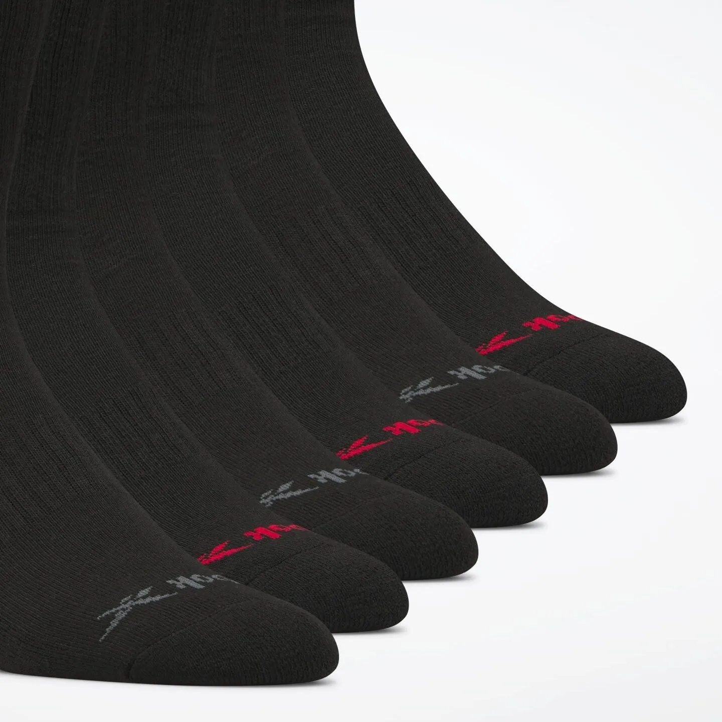 Reebok Accessories Herren Reebok Basic Crew Socken 6 Paar
