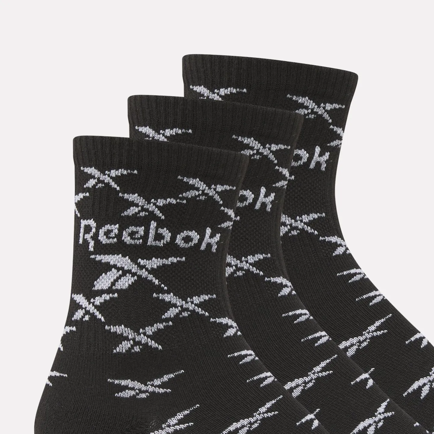 Reebok Accessories Zone Cushion Mid Crew Socken 3 Paar