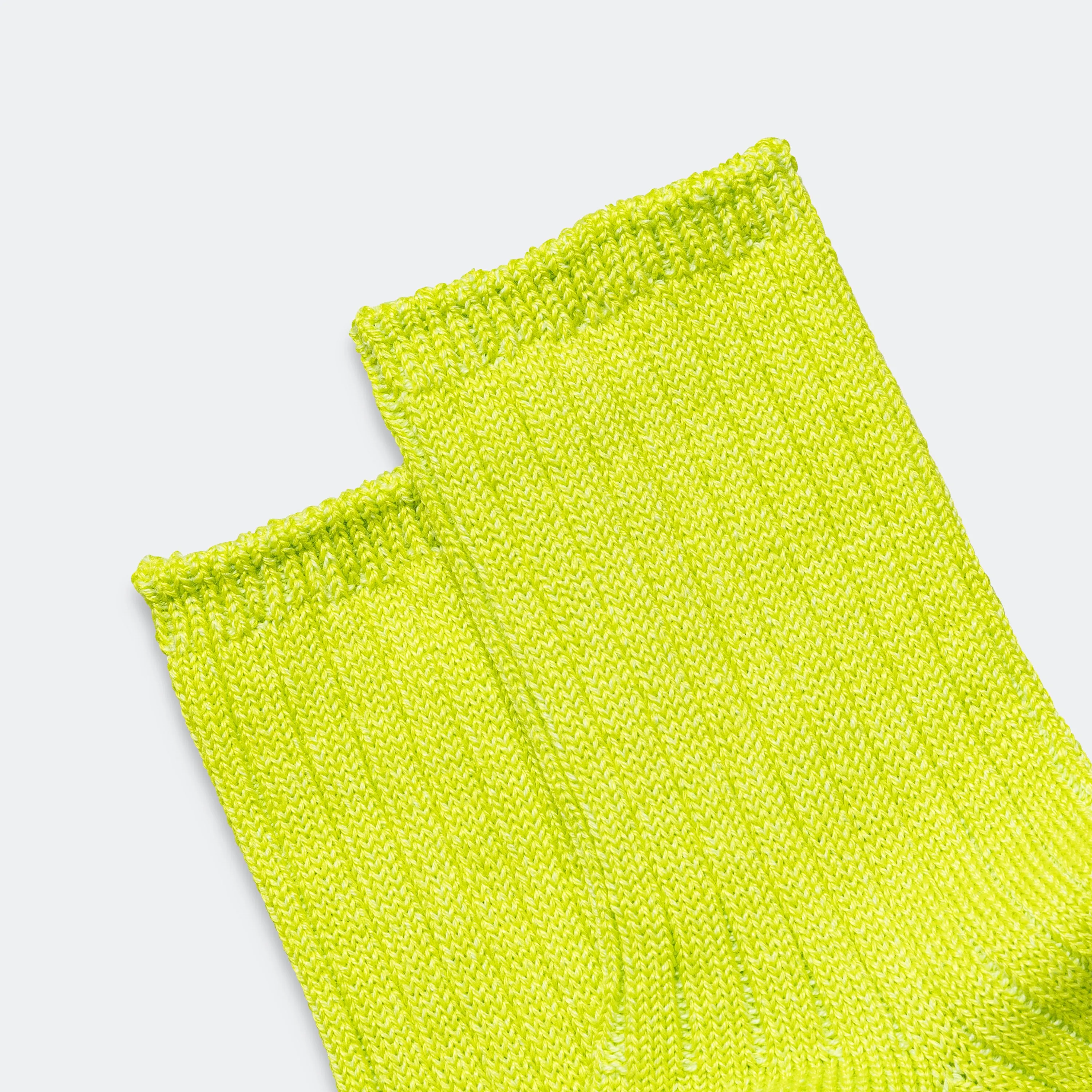 RoToTo Accessories Rippensocke - Limette