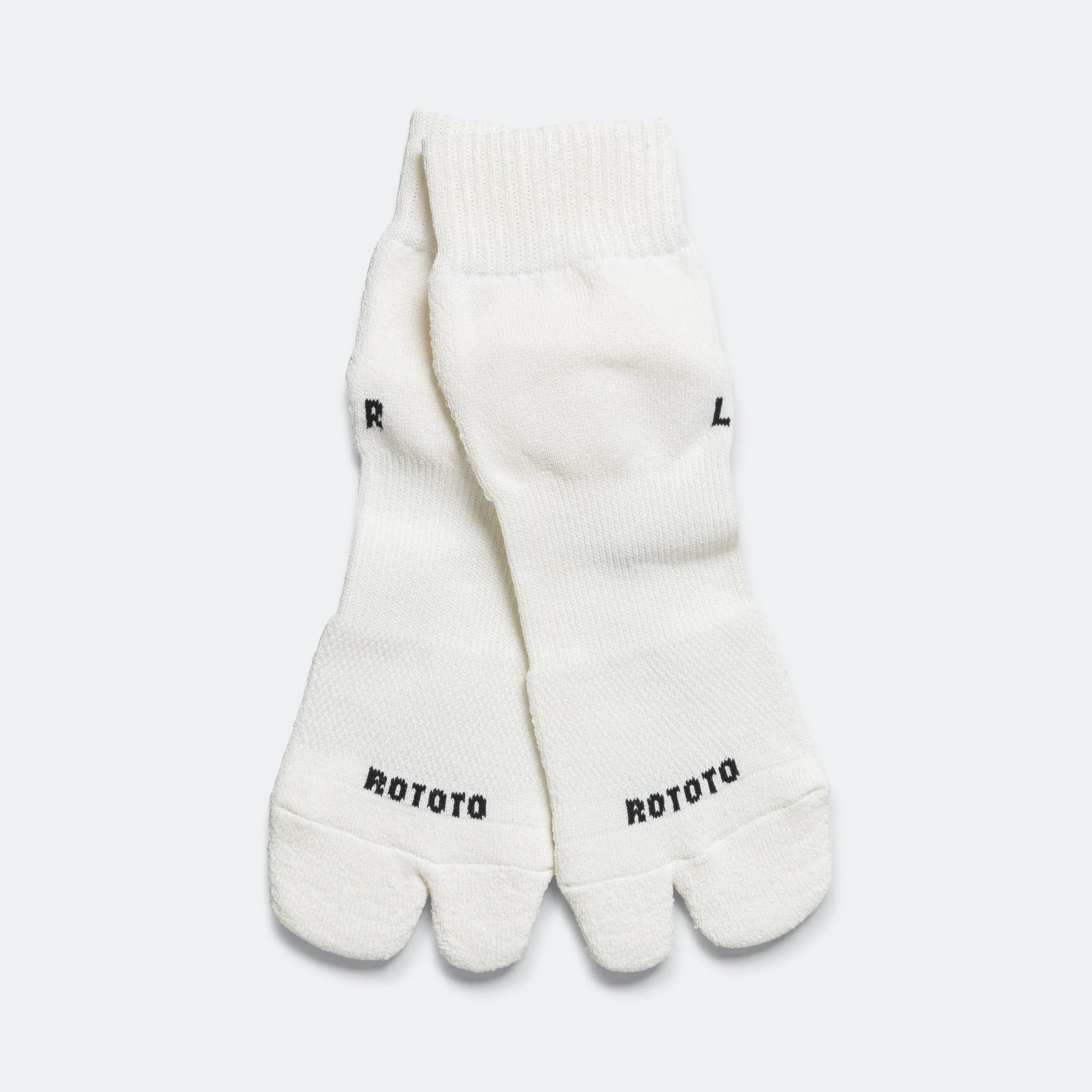RoToTo Accessories Socken mit gespaltener Zehe - Weiß