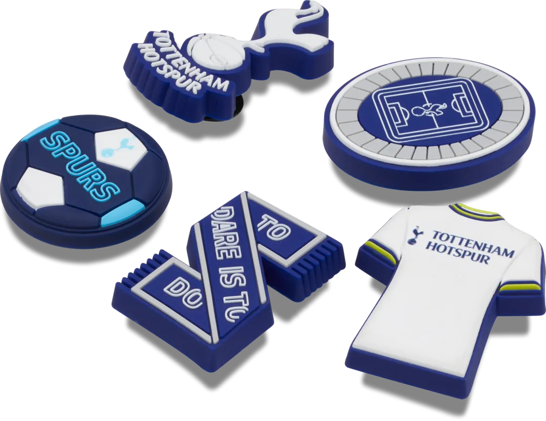 Crocs Jibbitz™ Tottenham FC 5er-Pack