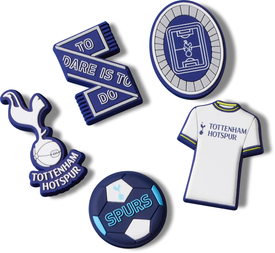 Crocs Jibbitz™ Tottenham FC 5er-Pack