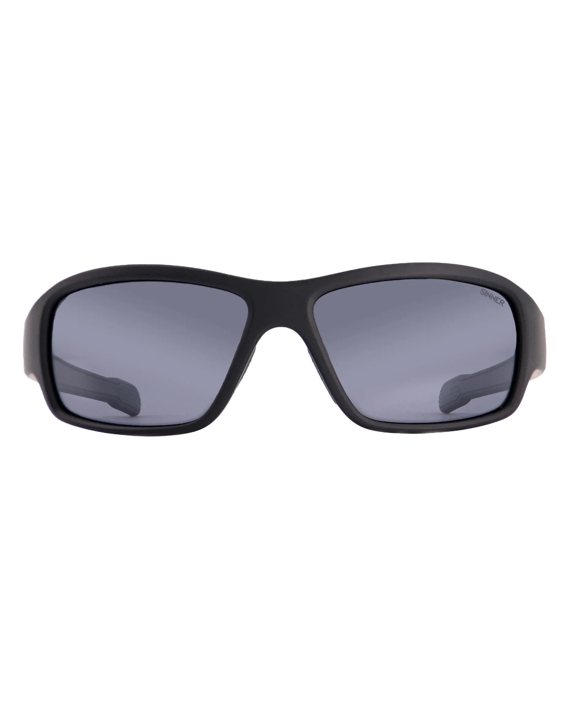 Sinner Sonnenbrille Ros X Sonnenbrille in Schwarz & Rauch Blitzspiegel