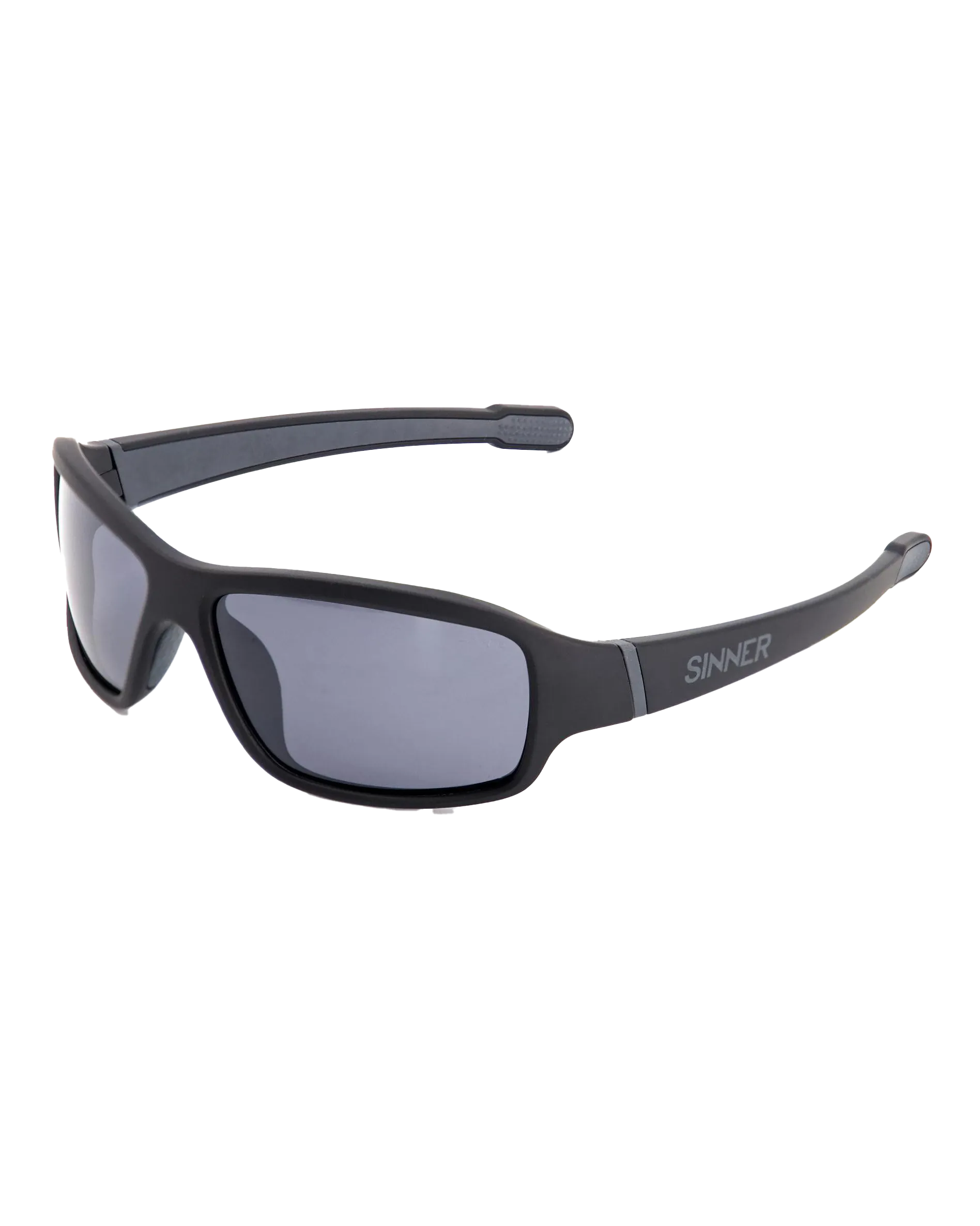 Sinner Sonnenbrille Ros X Sonnenbrille in Schwarz & Rauch Blitzspiegel
