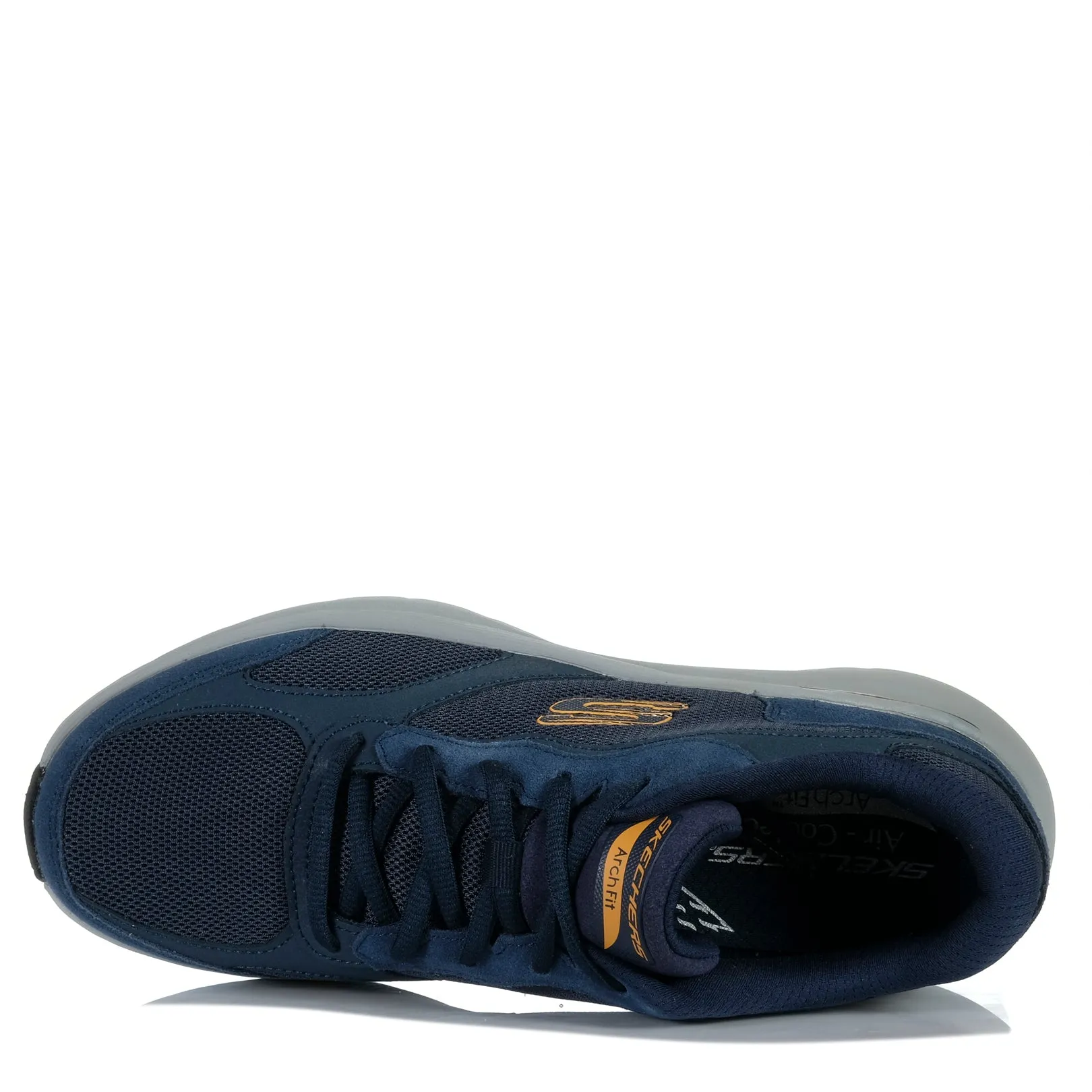 Skechers Arch Fit 2.0 - The Keep 232702 Marineblau/Orange Schuhe_Skechers