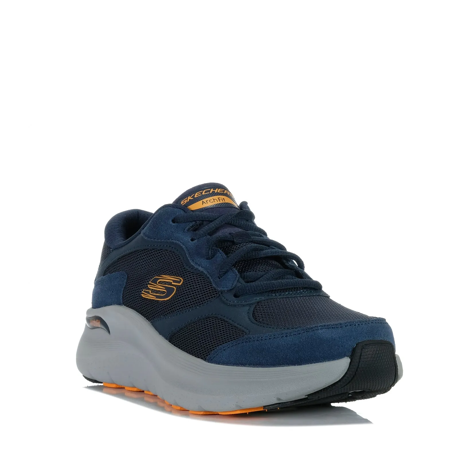 Skechers Arch Fit 2.0 - The Keep 232702 Marineblau/Orange Schuhe_Skechers
