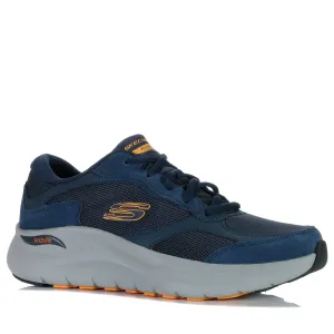 Skechers Arch Fit 2.0 - The Keep 232702 Marineblau/Orange Schuhe_Skechers