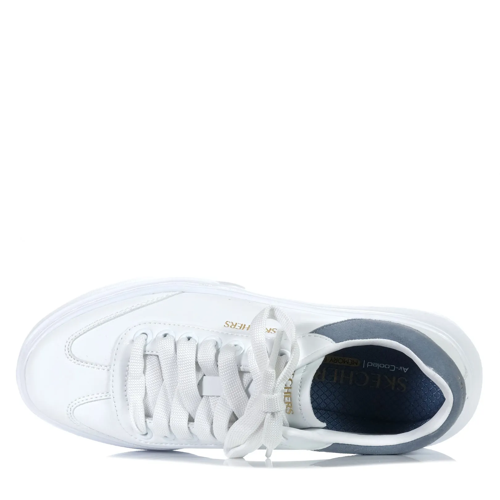 Skechers Cordova Classic - Bestes Verhalten 185060 Weiß/Blau