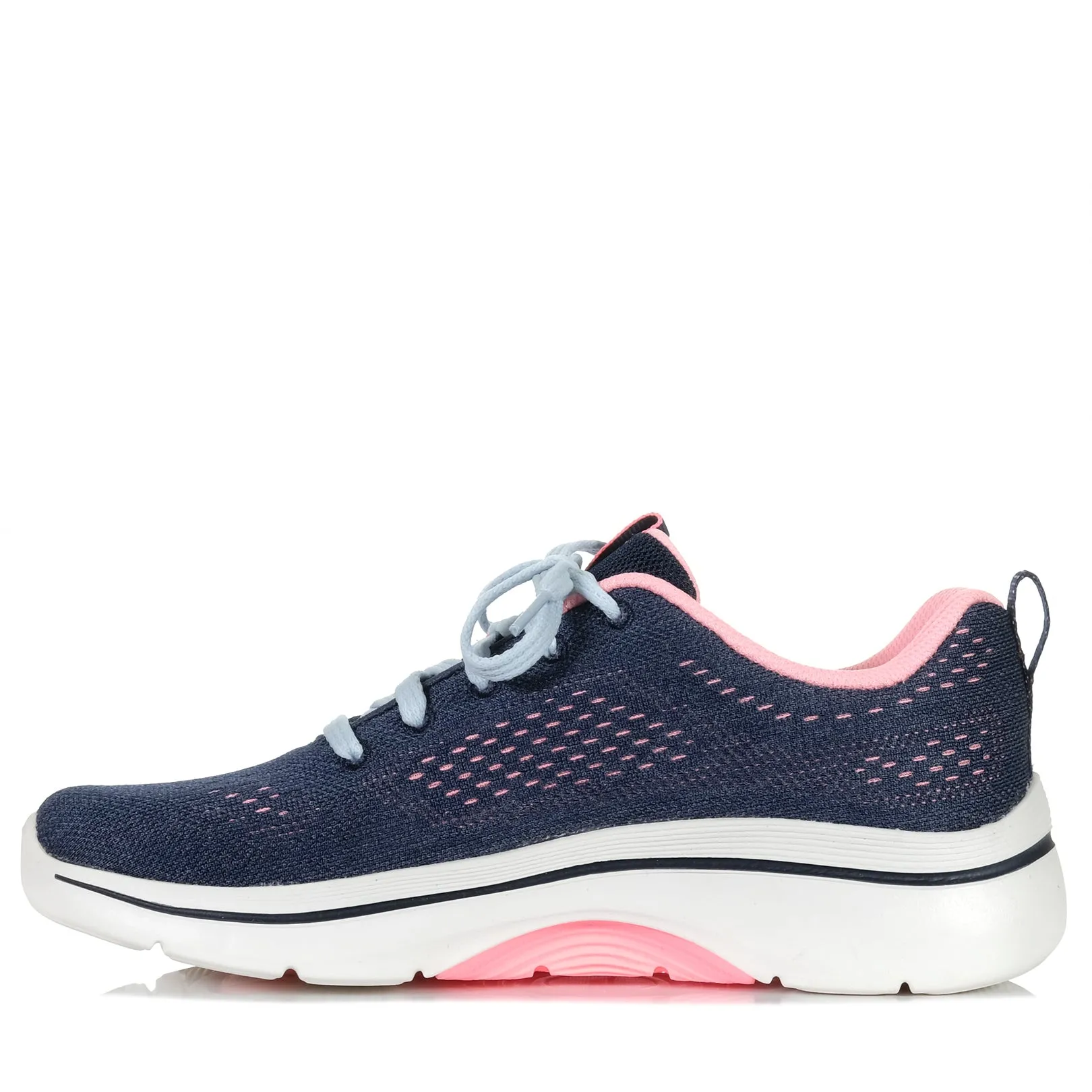 Skechers GOwalk Arch Fit 2.0 - Leuchtender Sonnenuntergang 125311 Marine/Neonrosa Schuhe_Skechers