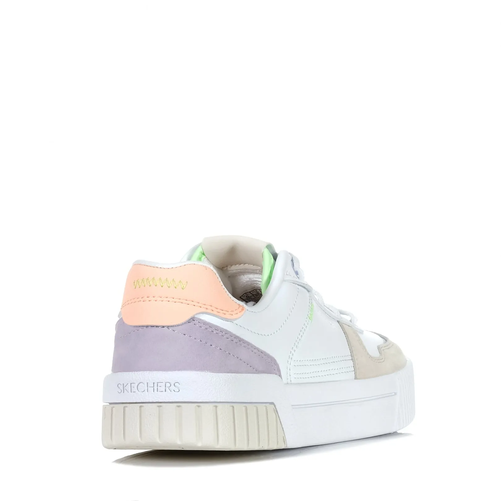 Skechers Jade - Stilvoller Typ 185092 Weiß/Mehrfarbig