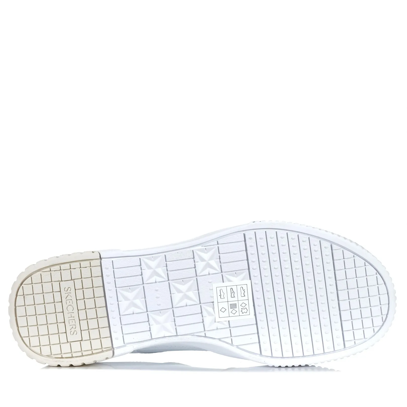 Skechers Jade - Stilvoller Typ 185092 Weiß/Mehrfarbig