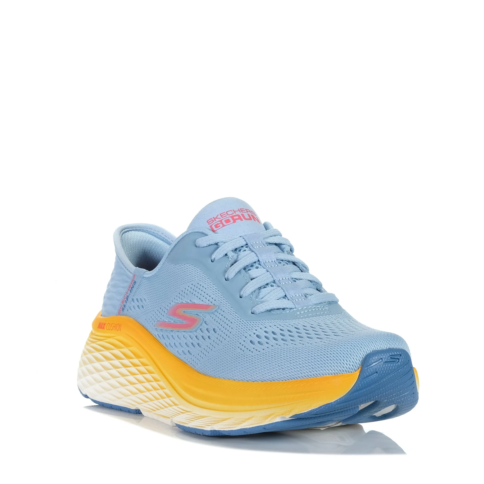 Skechers Max Cushioning Elite 2.0 - Solace 129626 Schuhe in Blau/Orange_Skechers