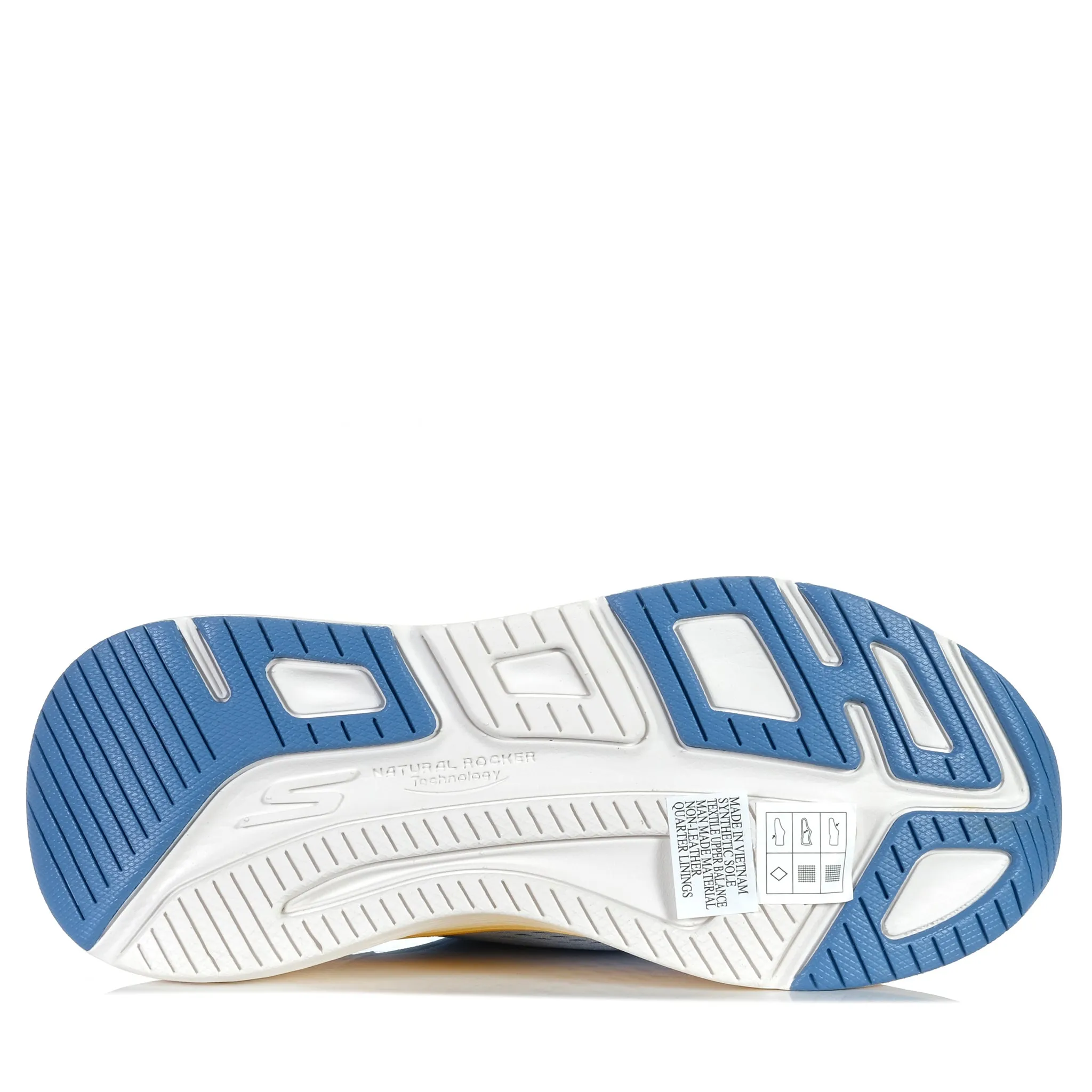 Skechers Max Cushioning Elite 2.0 - Solace 129626 Schuhe in Blau/Orange_Skechers