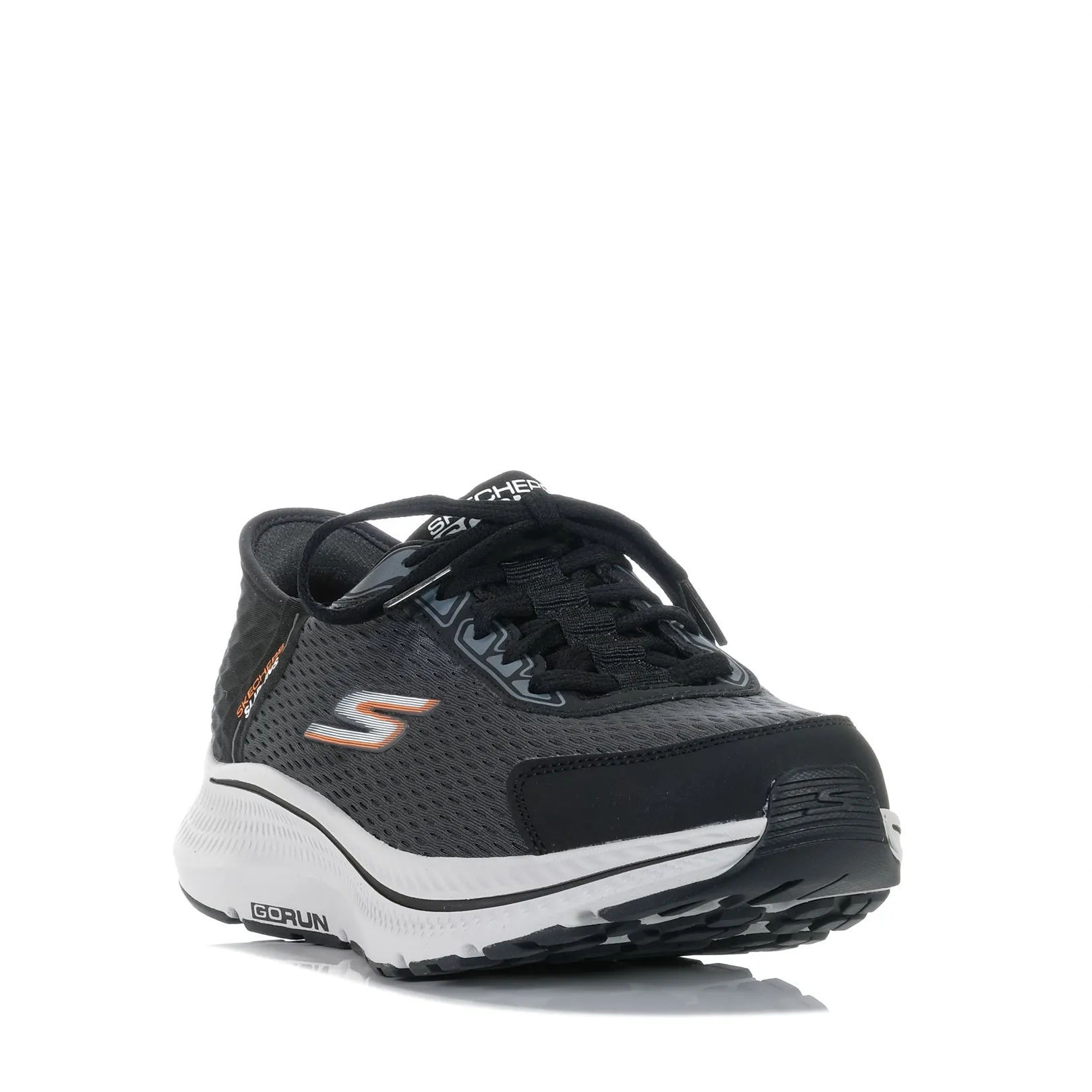 Skechers Slip-Ins: Go Run Consistent 220863 Schuhe in Schwarz/Anthrazit_Skechers
