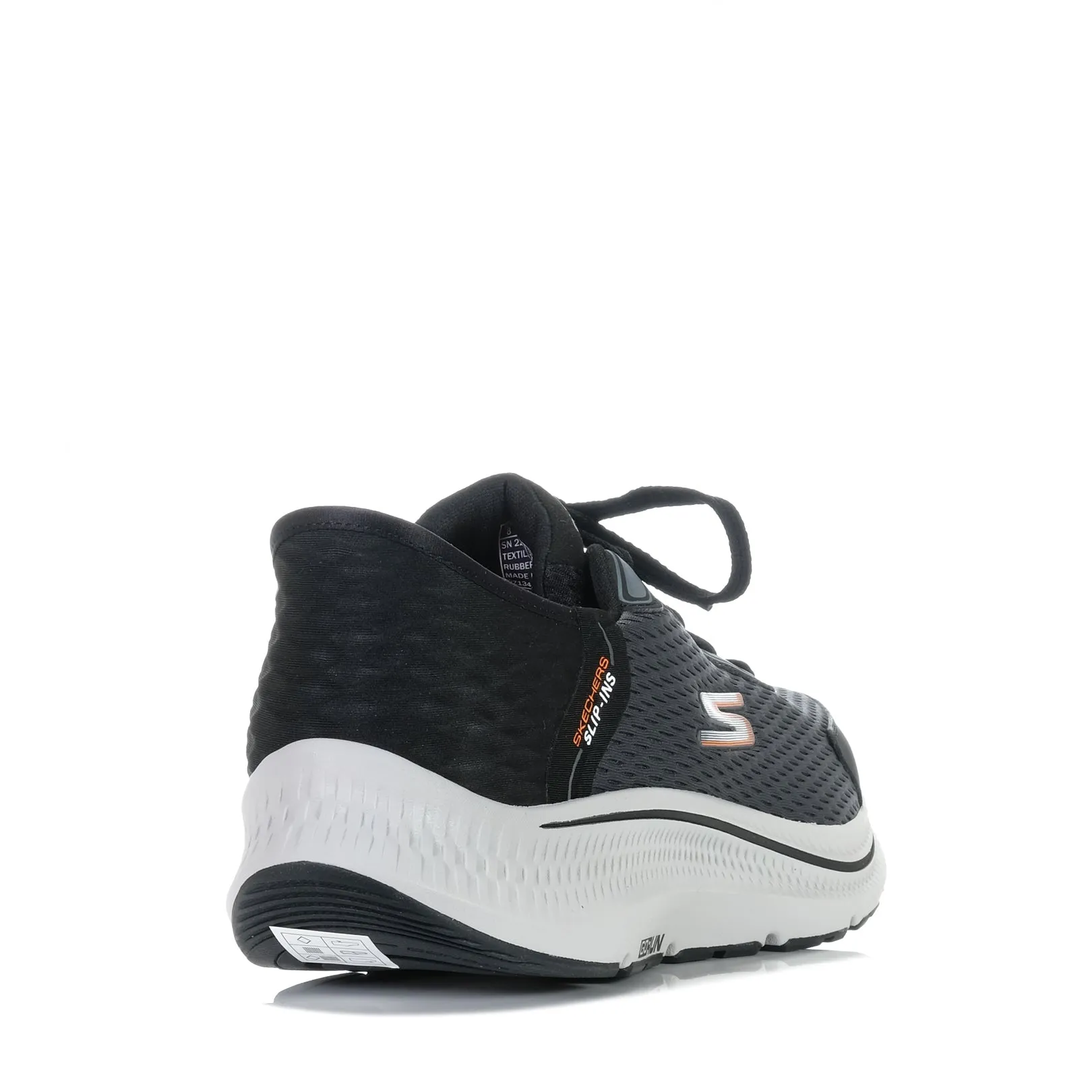 Skechers Slip-Ins: Go Run Consistent 220863 Schuhe in Schwarz/Anthrazit_Skechers