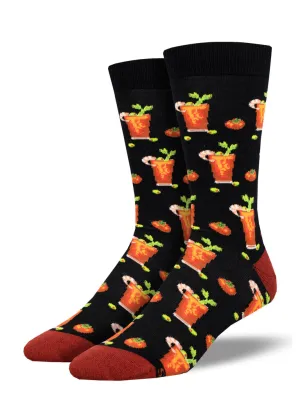 Socksmith Socken Verdammt Gutes Getränk - Schwarz