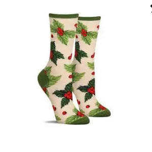 Socksmith Socken Schmücken die Halle - Elfenbein Heather