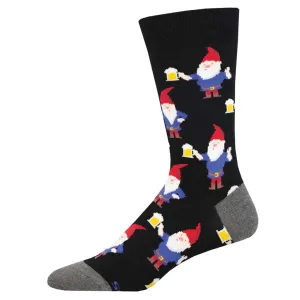 Socksmith Socken Gartenzwerg Mehr Bier - Schwarz