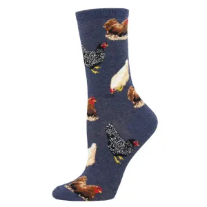 Socksmith Socken Hühnerhaus - Denim