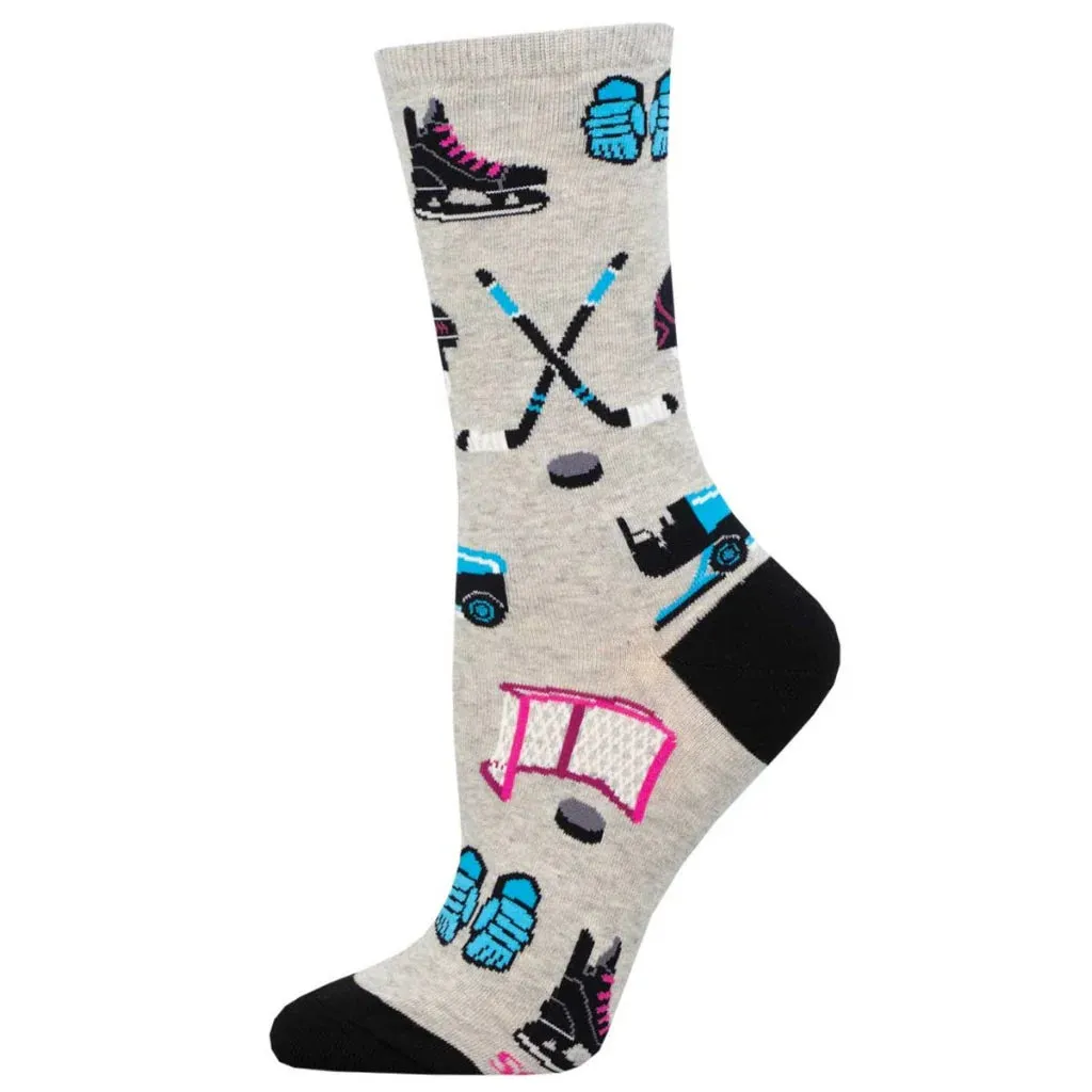 Socksmith Socken Hockey Ausrüstung - Grau Meliert