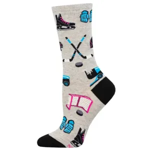 Socksmith Socken Hockey Ausrüstung - Grau Meliert