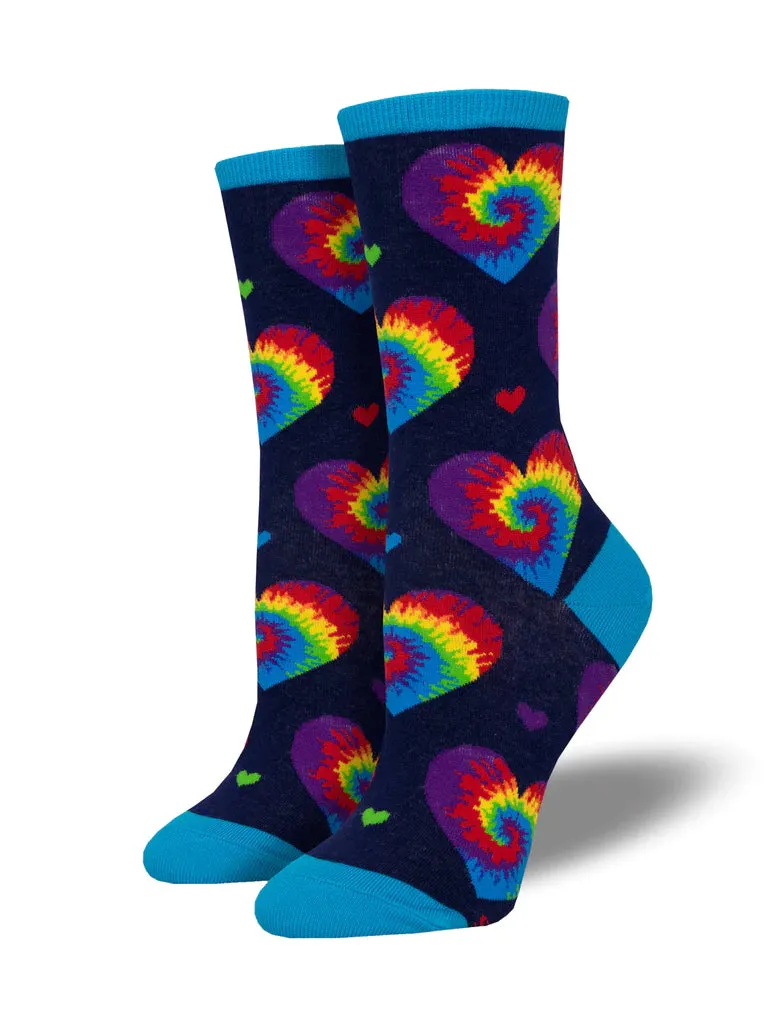 Socksmith Socken I Heart Tie-Dye - Marineblau