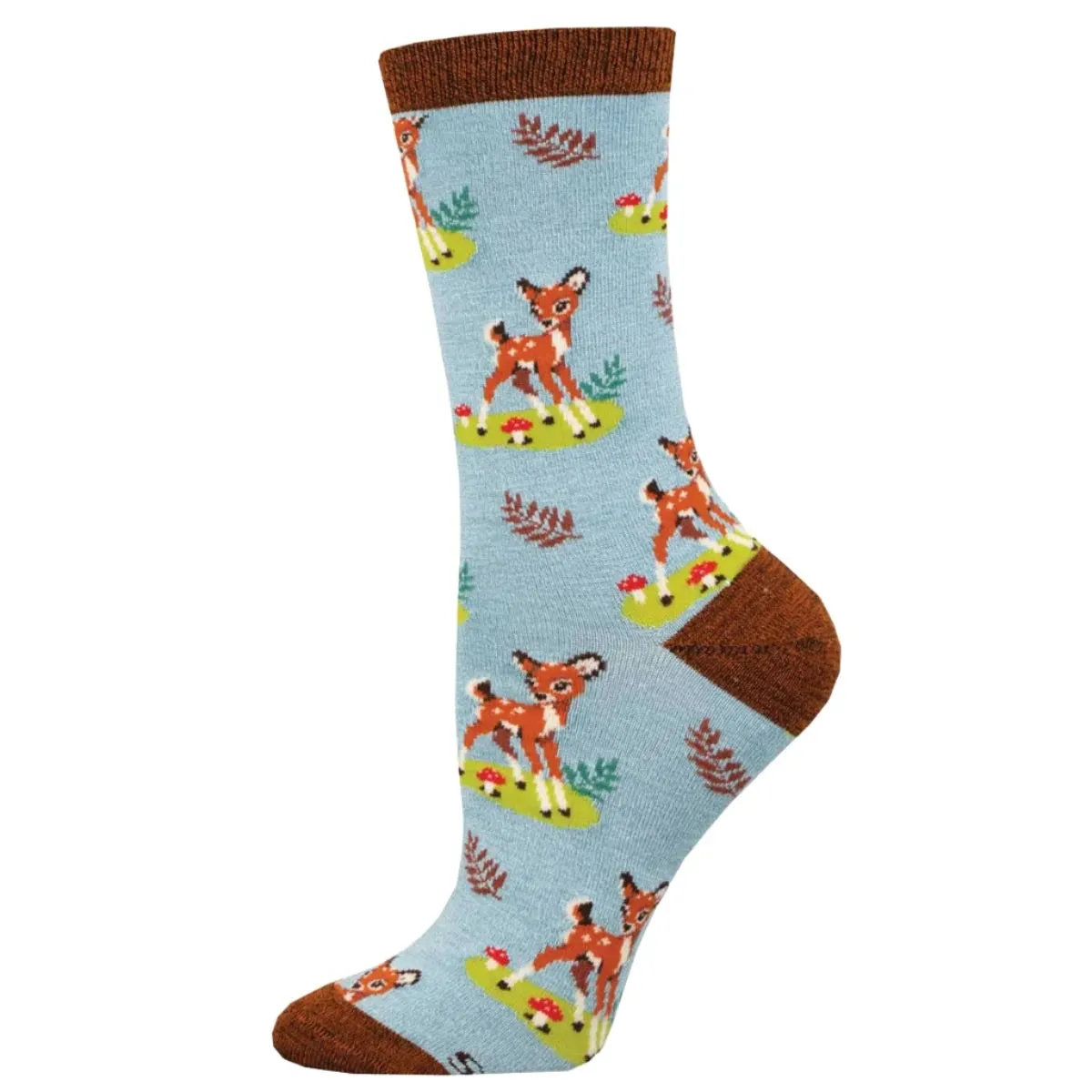 Socksmith Socken Oh Hirsche, Du Bist Niedlich - Blau Meliert
