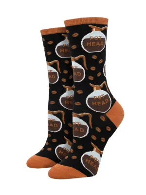 Socksmith Socken Pot Head - Schwarz