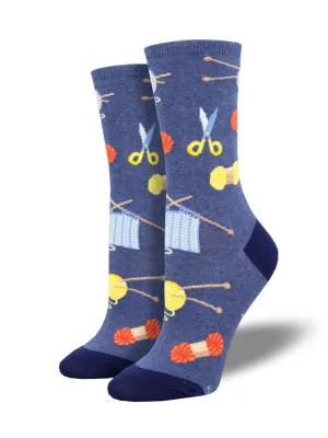 Socksmith Socken Nähen Stricken - Blau Meliert