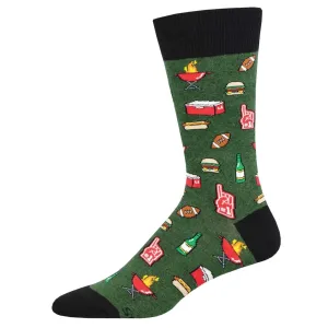 Socksmith Socken Tailgaters Freude - Grün Heather