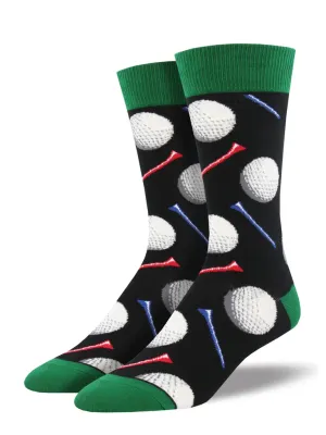 Socksmith Socken Tee It Up - Schwarz