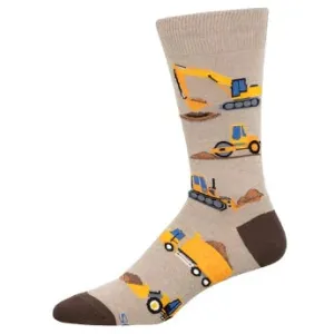 Socksmith Socken in Bau - Hanf Heather