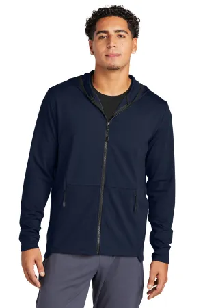 Sport-Tek Herren Circuit Full Zip Kapuzenpullover mit Taschen - Echt Marineblau