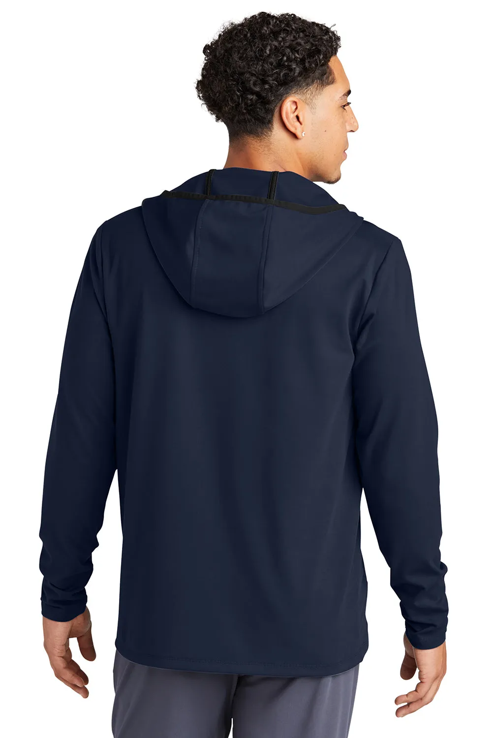 Sport-Tek Herren Circuit Full Zip Kapuzenpullover mit Taschen - Echt Marineblau