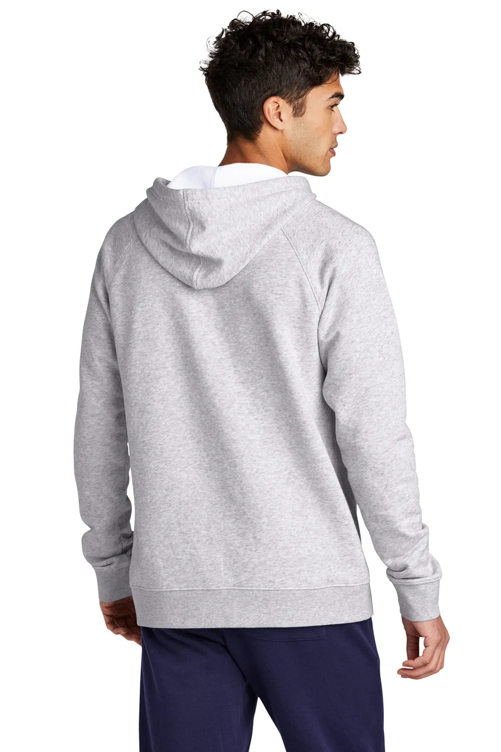 Sport-Tek Herren Drive Fleece Kapuzenpullover mit Kangaroo-Tasche - Heather Grau