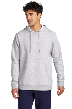 Sport-Tek Herren Drive Fleece Kapuzenpullover mit Kangaroo-Tasche - Heather Grau