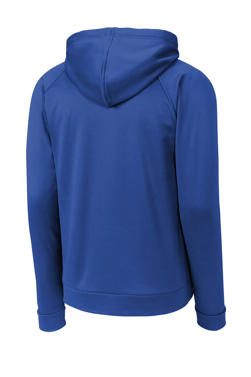 Sport-Tek Herren Re-Compete Fleece Anti-Static Kapuzenpullover Hoodie mit Kangaroo-Tasche - Echt Königsblau