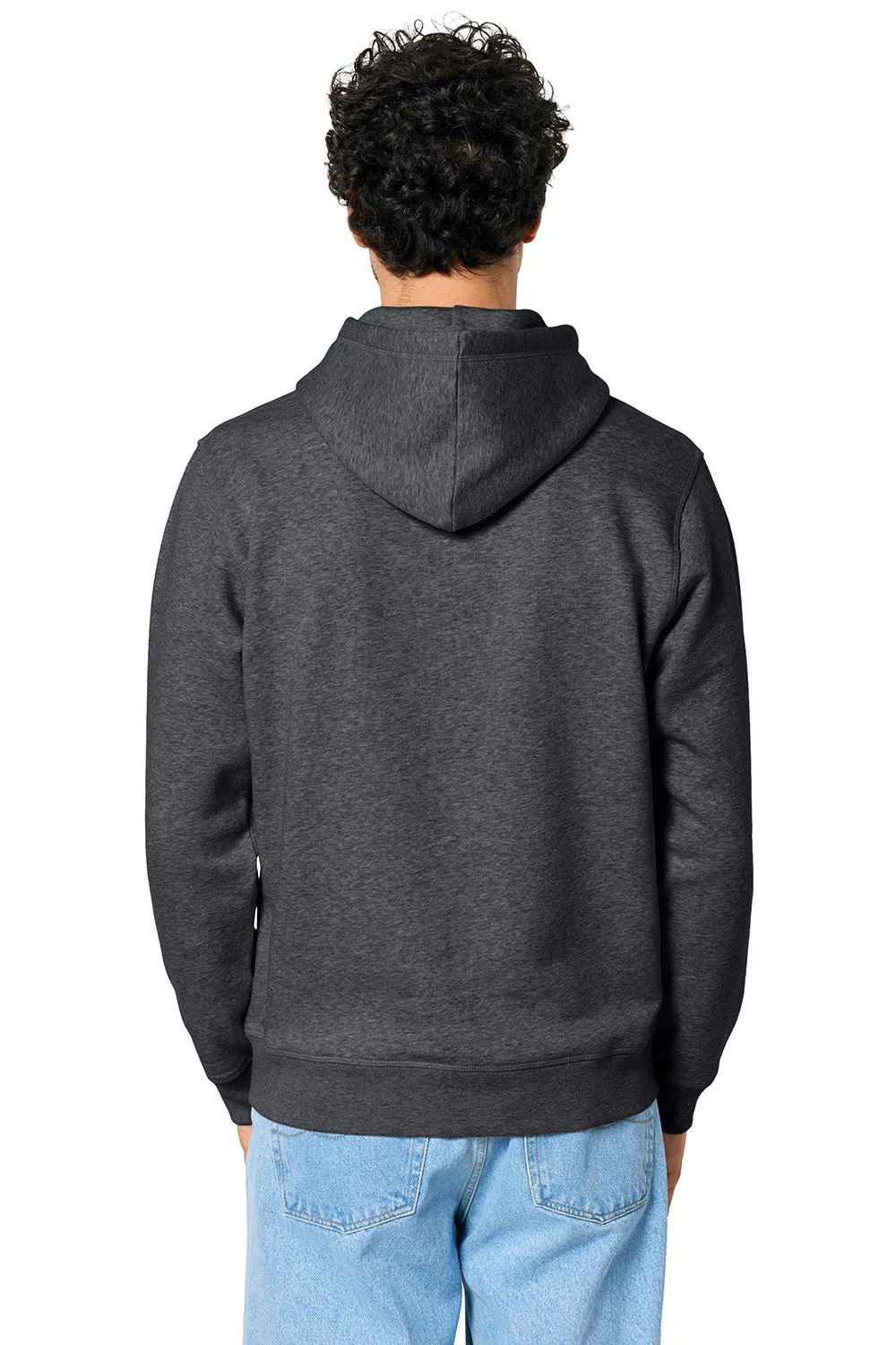 Stanley/Stella Herren Drummer 2.0 Kapuzenpullover mit Kangaroo-Tasche - Heather Dunkelgrau
