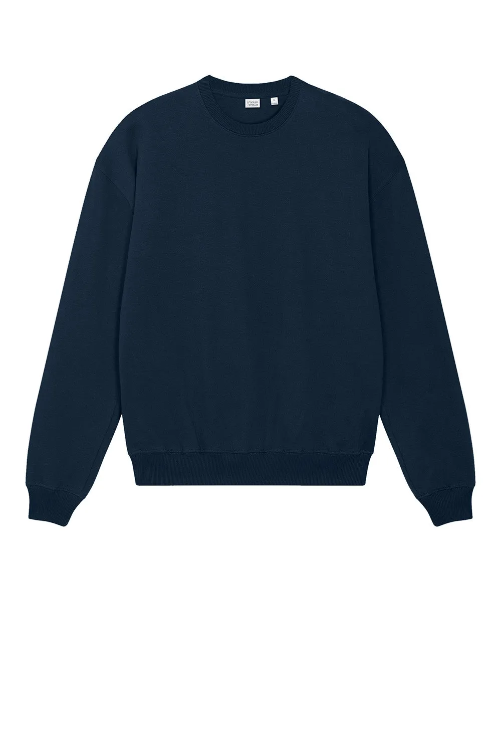 Stanley/Stella Herren Ledger Dry Crewneck Sweatshirt - Französisch Marineblau