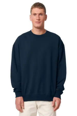 Stanley/Stella Herren Ledger Dry Crewneck Sweatshirt - Französisch Marineblau