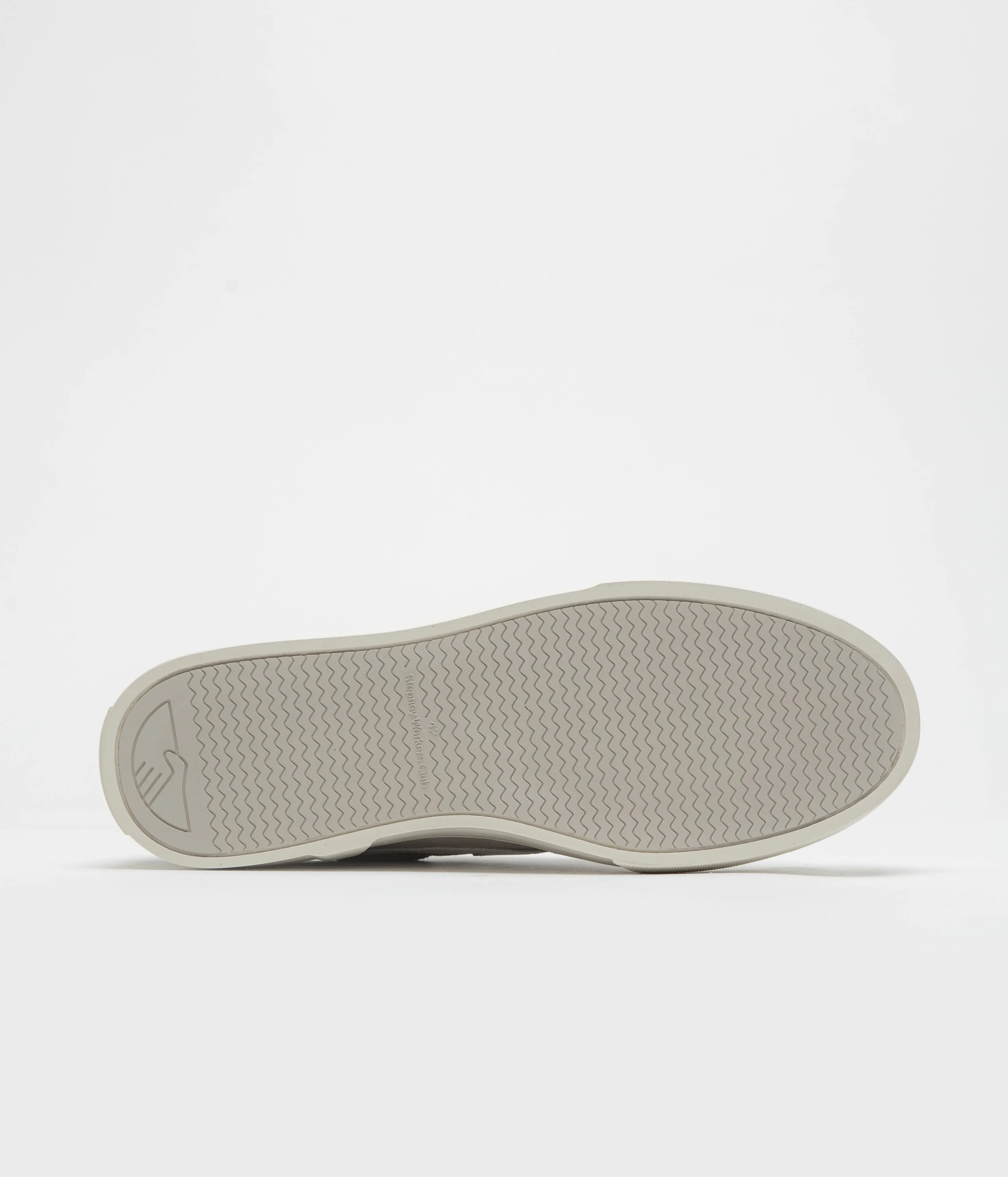 Stepney Workers Club Dellow S-Strike Cup Schuhe - Hellgrau / Weiß Stepney Workers Club Schuhe