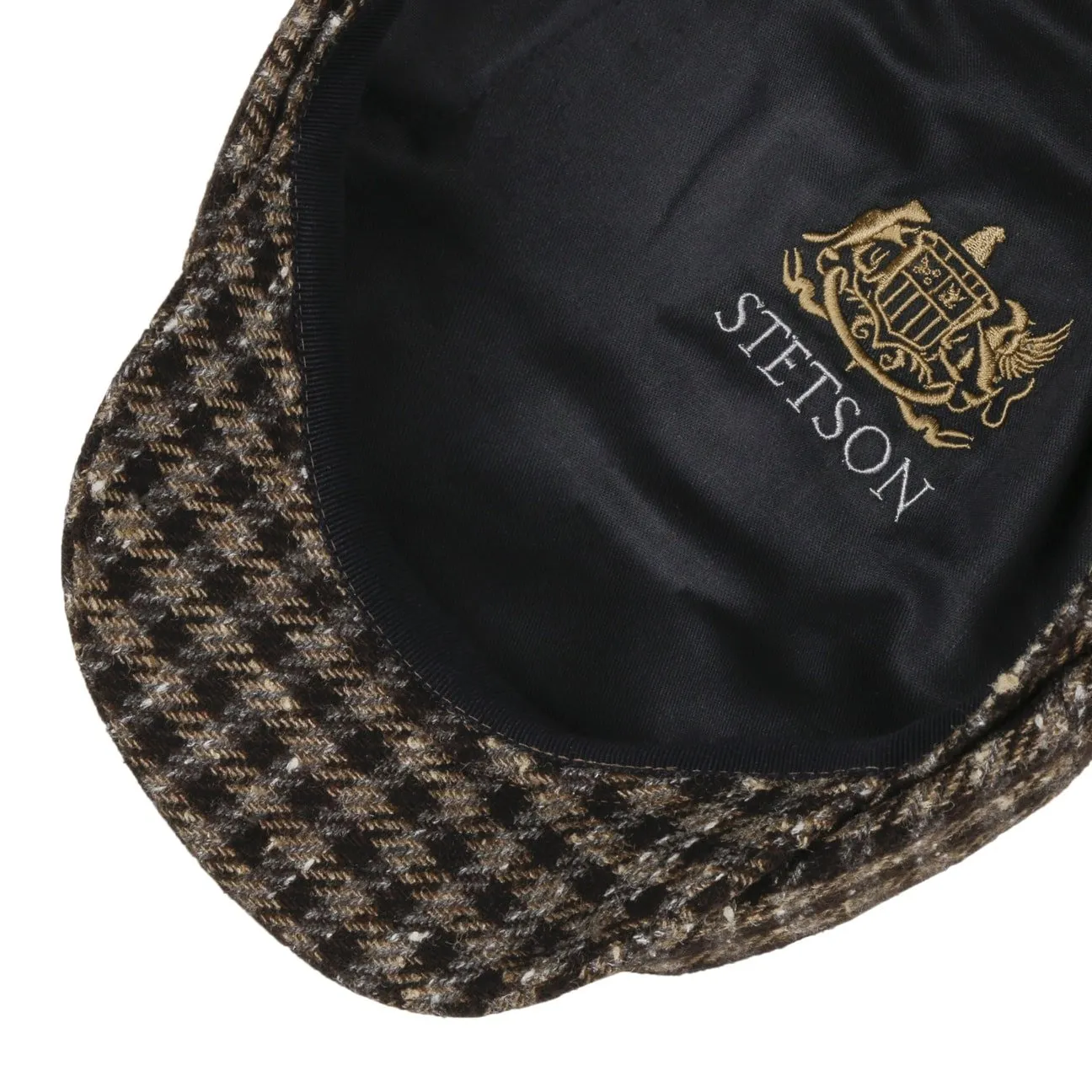 Stetson Accessoires Hatteras Arminto Vichy Zeitungsjungenmütze von Stetson