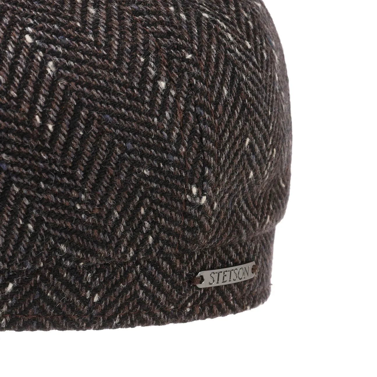 Stetson Accessoires Hatteras Helle Punkte Kaschmir Nachrichtenjungenmütze von Stetson