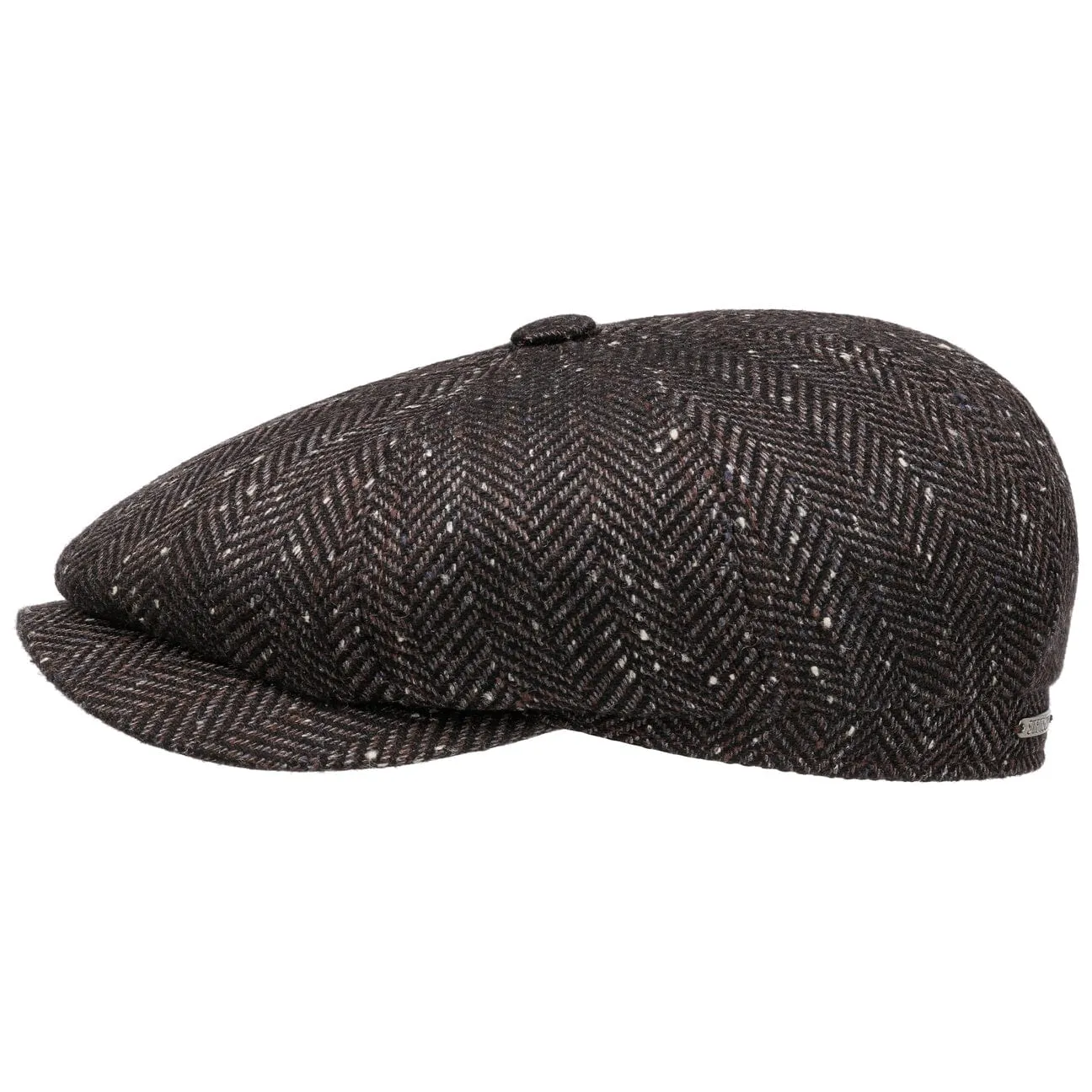 Stetson Accessoires Hatteras Helle Punkte Kaschmir Nachrichtenjungenmütze von Stetson