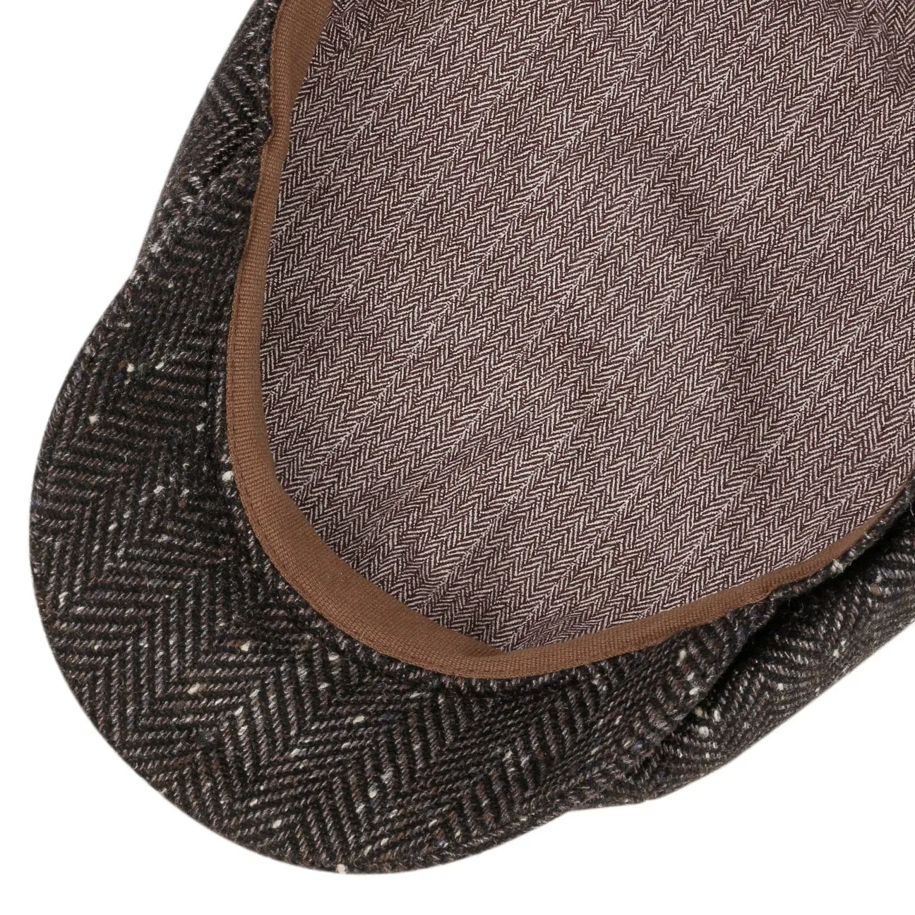 Stetson Accessoires Hatteras Helle Punkte Kaschmir Nachrichtenjungenmütze von Stetson