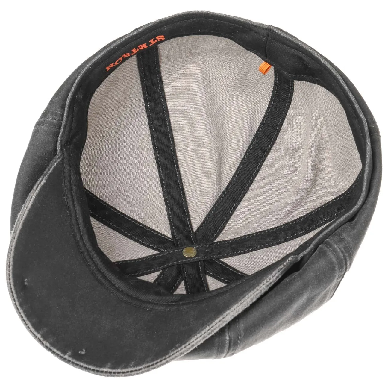 Stetson Accessories Hatteras Old Cotton Newsboy Cap von Stetson