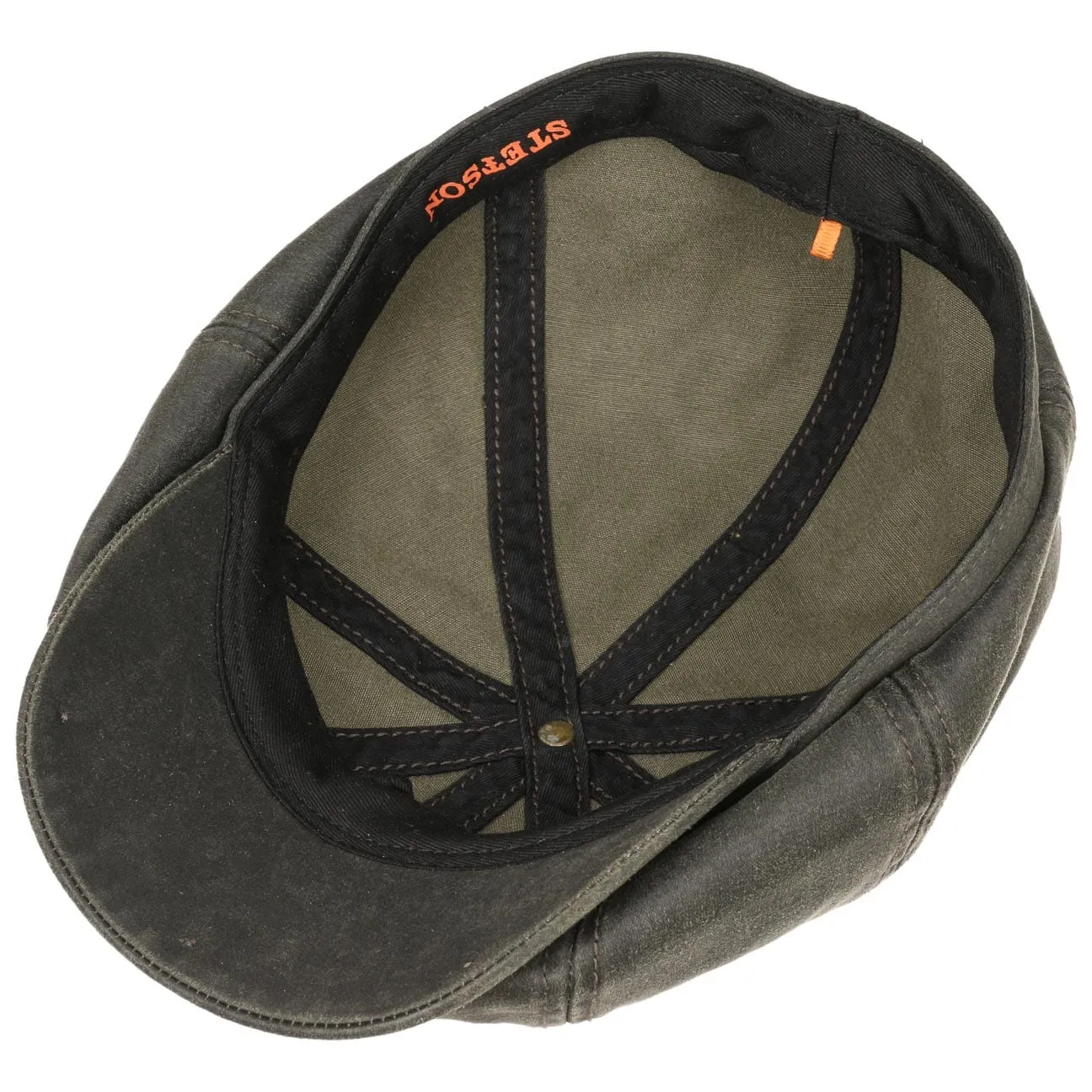 Stetson Accessories Hatteras Old Cotton Newsboy Cap von Stetson