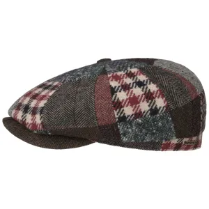 Stetson Accessories Hatteras Patchwork Mix Newsboy Cap von Stetson
